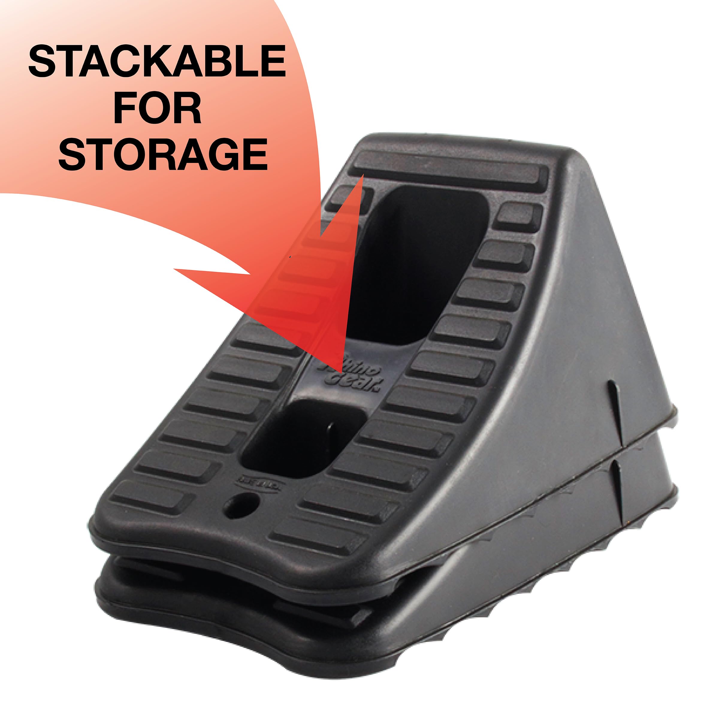 Heavy Duty Hopkins FloTool Wheel Chock, (Pack of 2) 11930MI