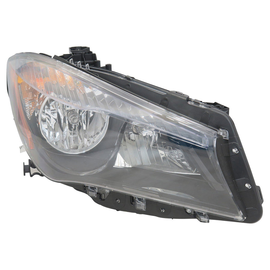 Right TYC Headlight Assembly Compatible with 2014-2017 Mercedes Benz CLA class