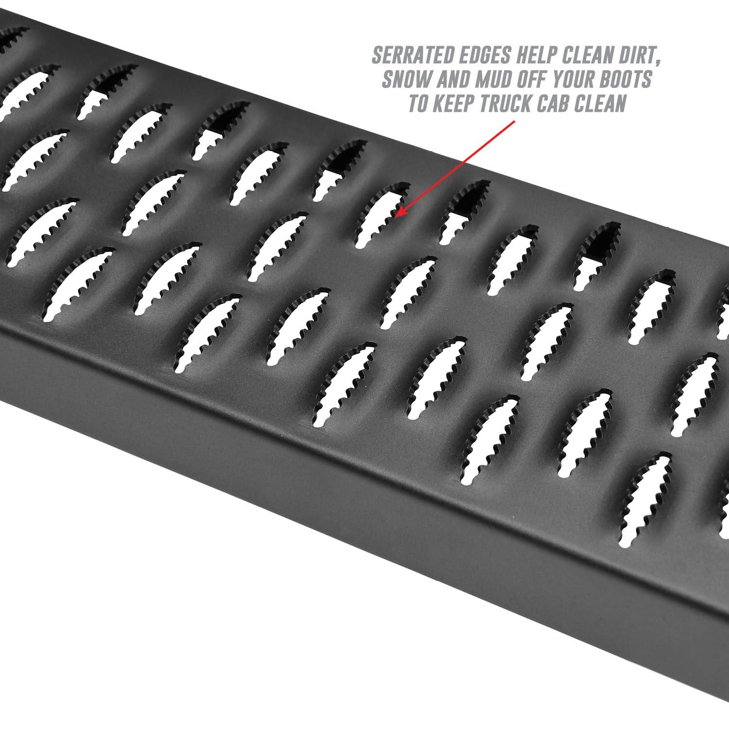 27-80065 Westin Grate Steps Running Boards fits 2003-2021 Express Savana (Single 54 in. Rear) Textured Black
