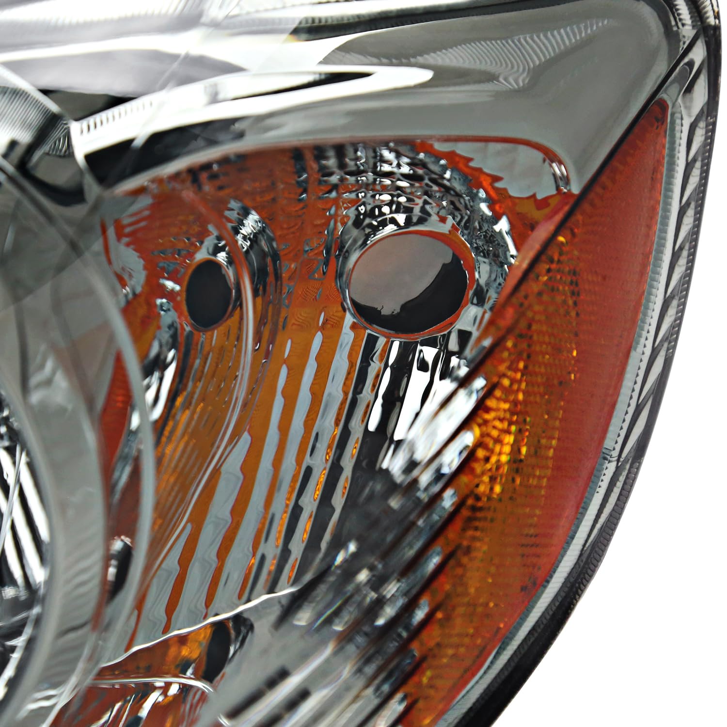 Light Smoke SPEC-D TUNING Headlights Compatible with 2003-2008 Toyota Corolla