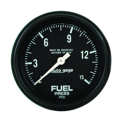 Autogage Auto Meter 2311 Fuel Pressure Gauge