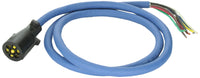 7-Way Bargman Trailer Connector, Yellow 54006-009