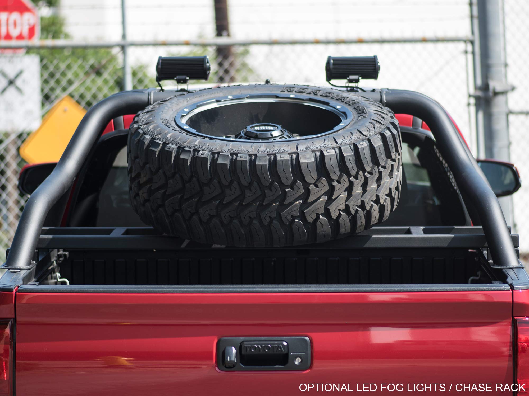 CR1 Tire Carrier Armordillo USA 7180369 for Mid Size Trucks | Attachment for CR1 Chase Rack Part# 7180345