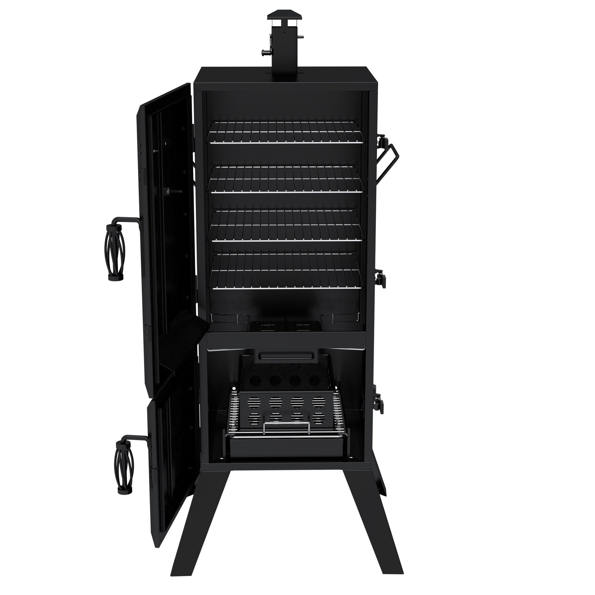 Dyna-Glo 36" Vertical Charcoal Smoker DGX780BDC-D Black