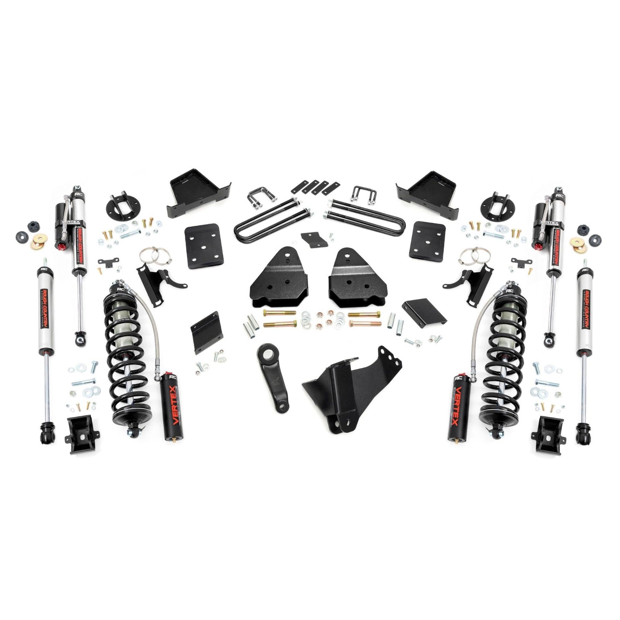 6" Rough Country Coilover Conversion Lift Kit for 15-16 Ford Super Duty - 52959