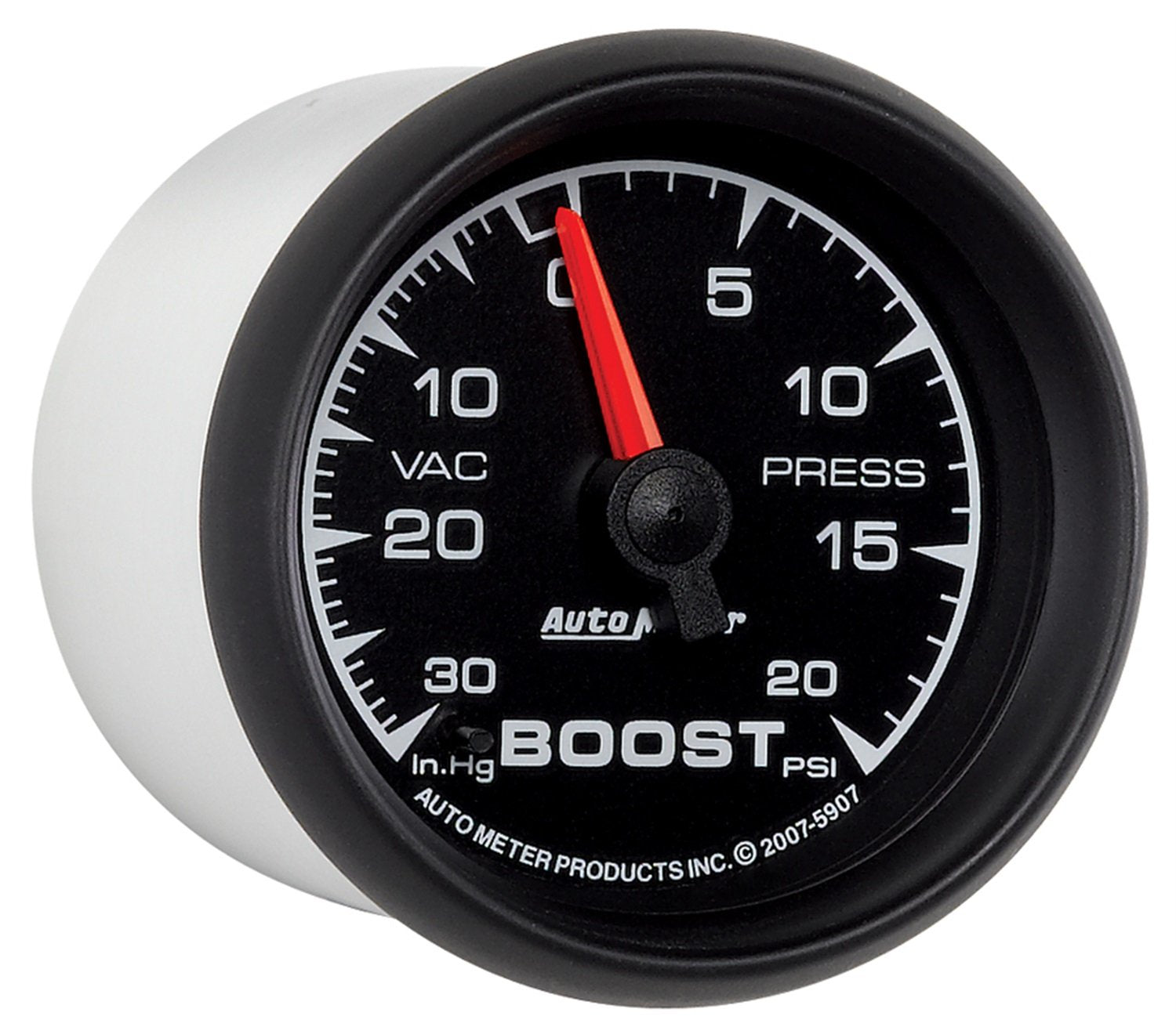 Auto Meter 2-1/16" 30 in. Hg/20 PSI Mechanical Vacuum/Boost Gauge 5907 ES