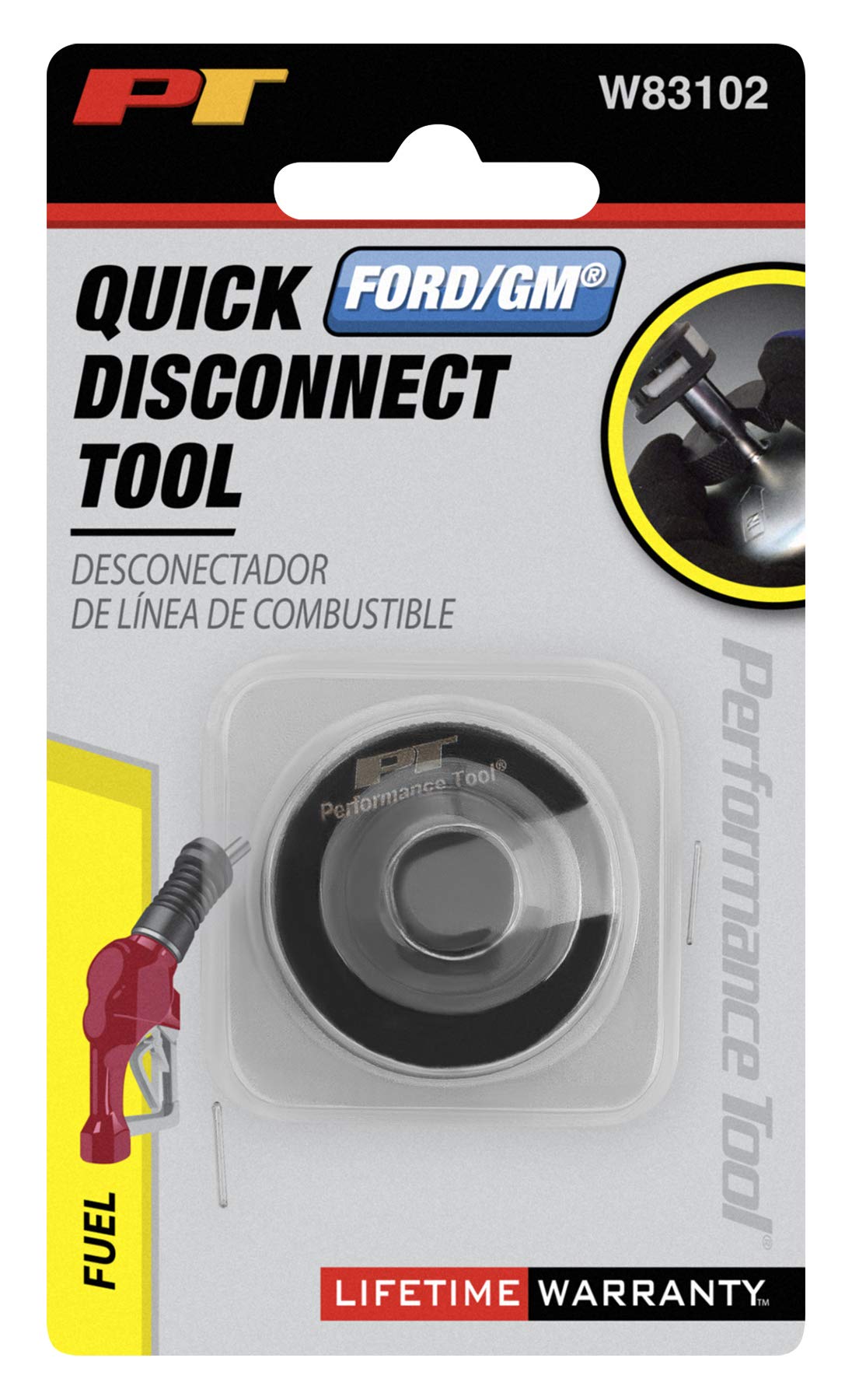 Quick Disconnect Tool Performance Tool W83102 for Ford EFI Fuel Lines and GM Transmission Cooler Lines