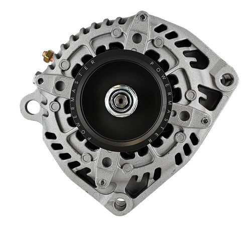 Alt Powermaster GM Denso Natural 245A 3" 6 grv Under Drive Pulley 2 pin OE Hookup FR-L VR HPR