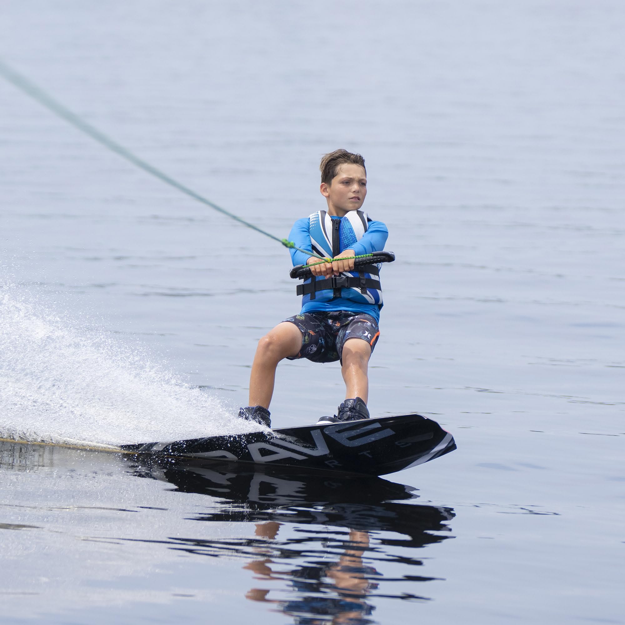 Orange Rave Sports Freestyle Wakeboard and Bindings Package