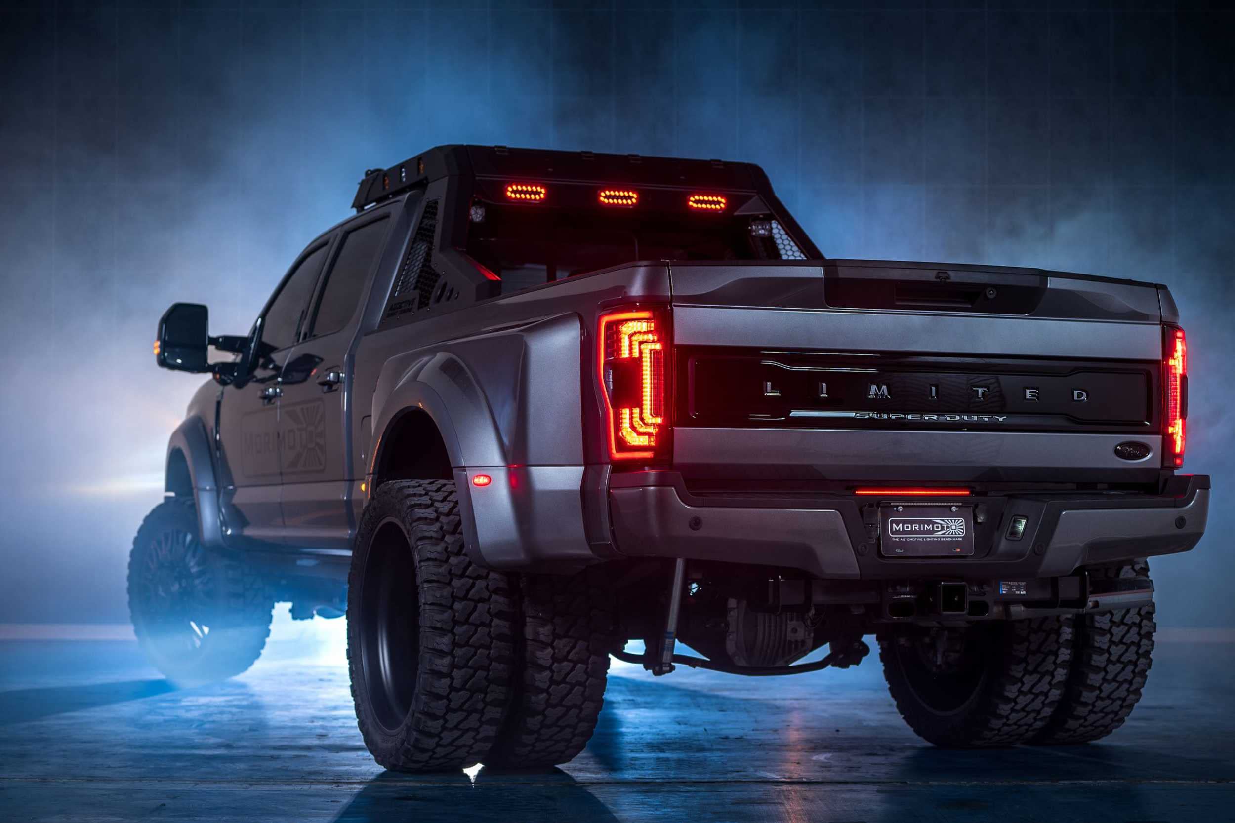 Morimoto XB LED Taillights Red Fits Ford Superduty 17-21, Plug and Play Assemblies (LF351)