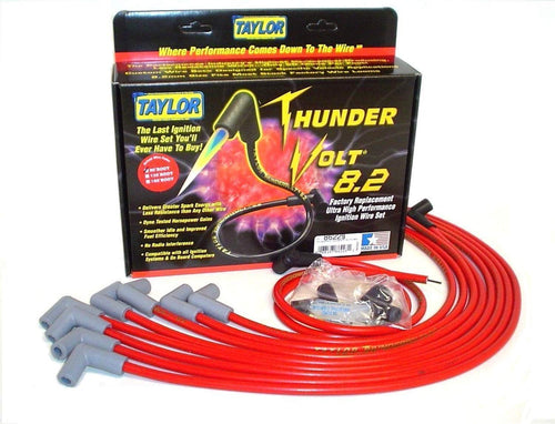 Thundervolt Taylor Cable 86229 race fit 8 cyl red 8.2