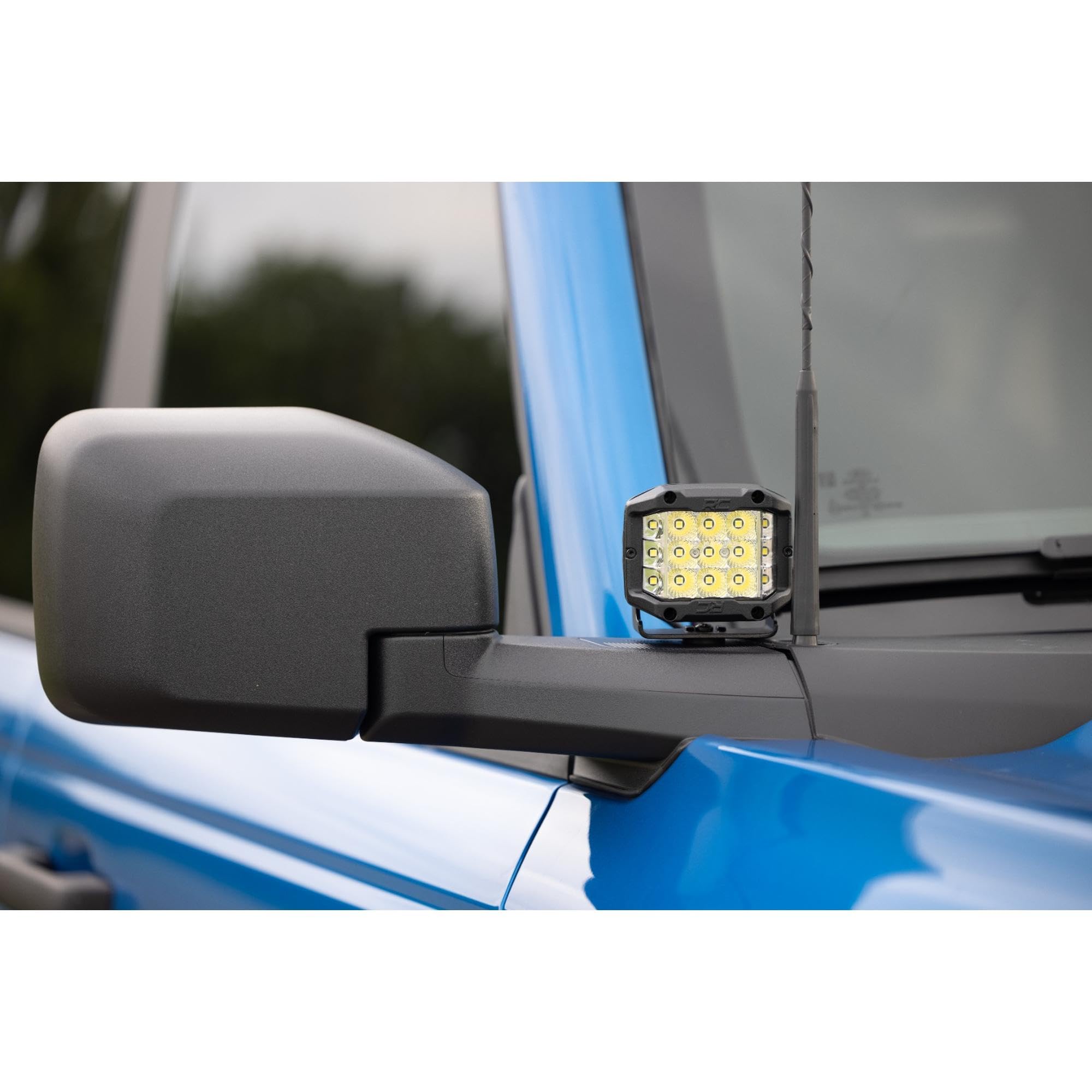 Rough Country 2" Dual Spot LED Ditch Light Kit for Ford Bronco (2021-2024) - 2X Light Pods, Spot Beam
