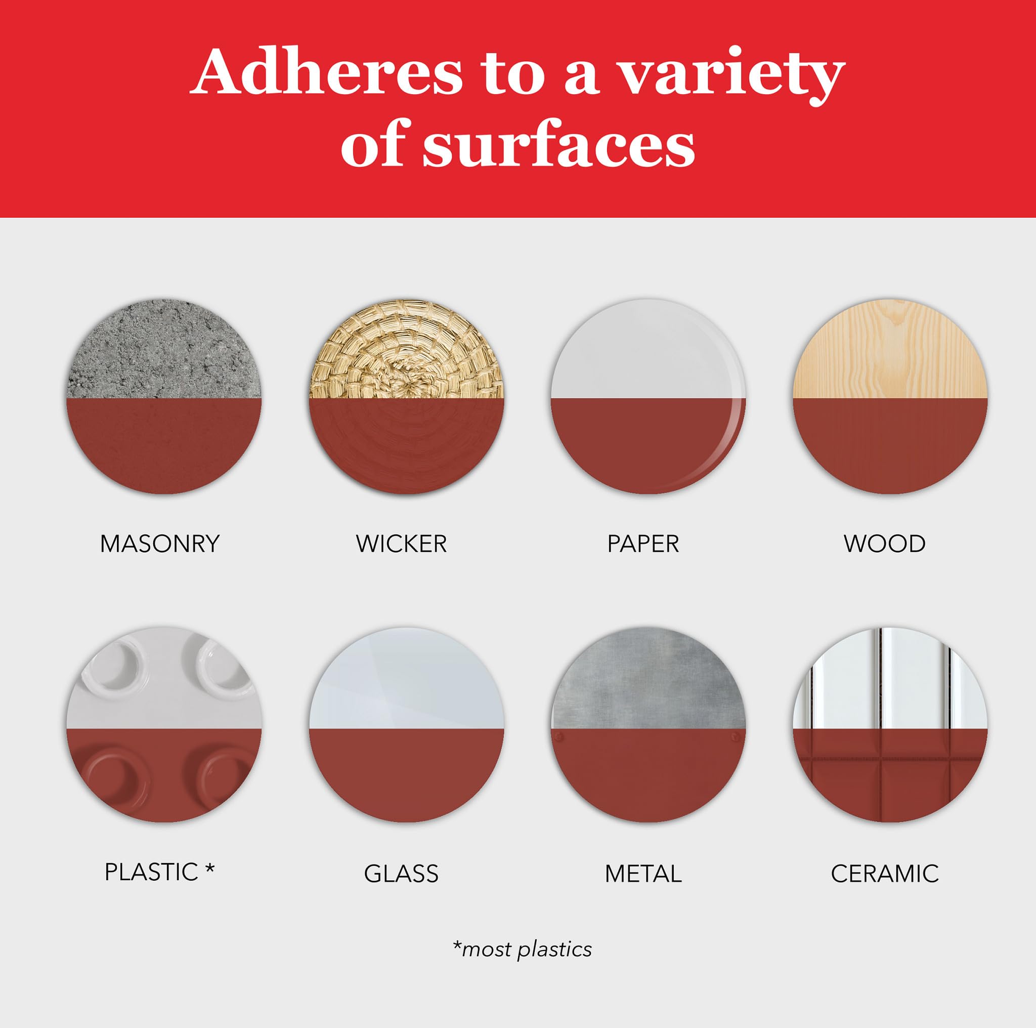 Krylon K05583007 Primer Spray Paint COLORmaxx for Indoor/Outdoor Use, Red Oxide 12 Ounce (Pack of 1)