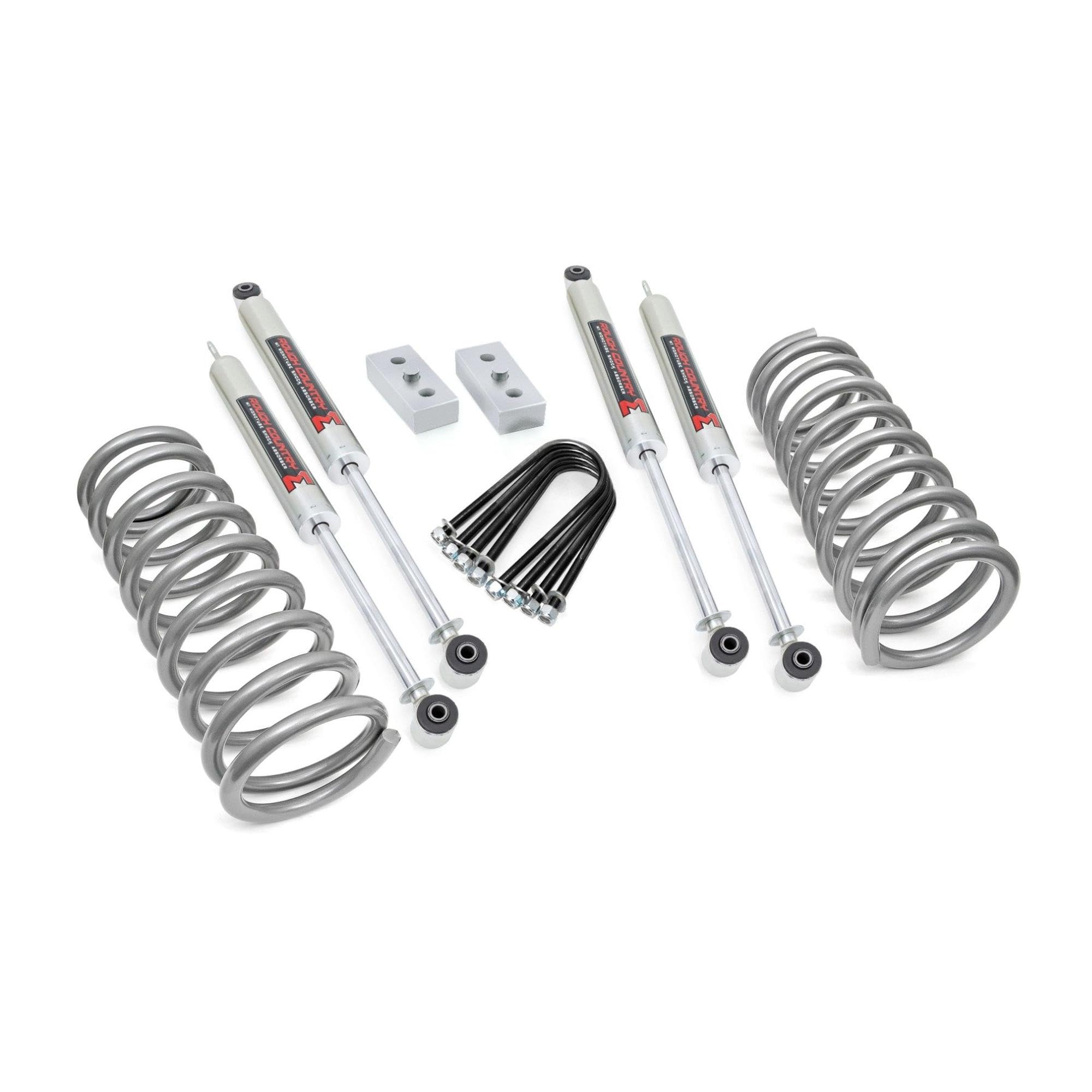 3" Lift Kit Rough Country w/M1 Shocks for 03-13 Ram 2500/3500 | Diesel - 34340