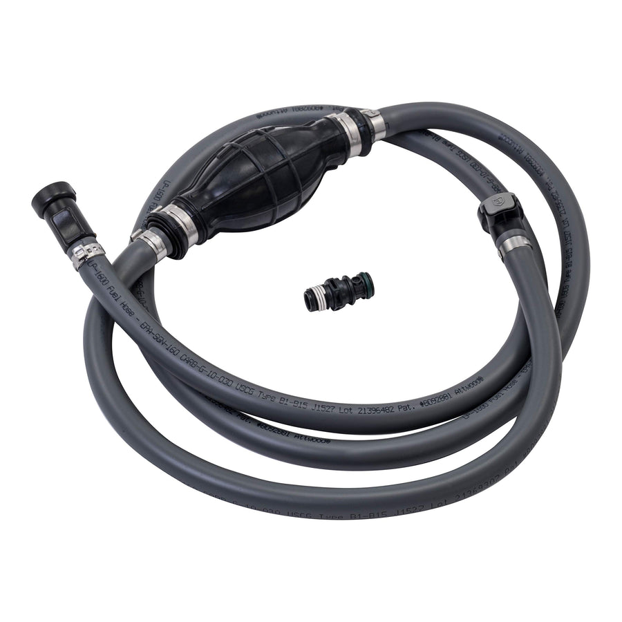 Marine Boat Fuel Line Kit Attwood 93806EUS7 with Universal Sprayless Fuel Connector, 6-Foot x 3/8-Inch - Johnson/Evinrude
