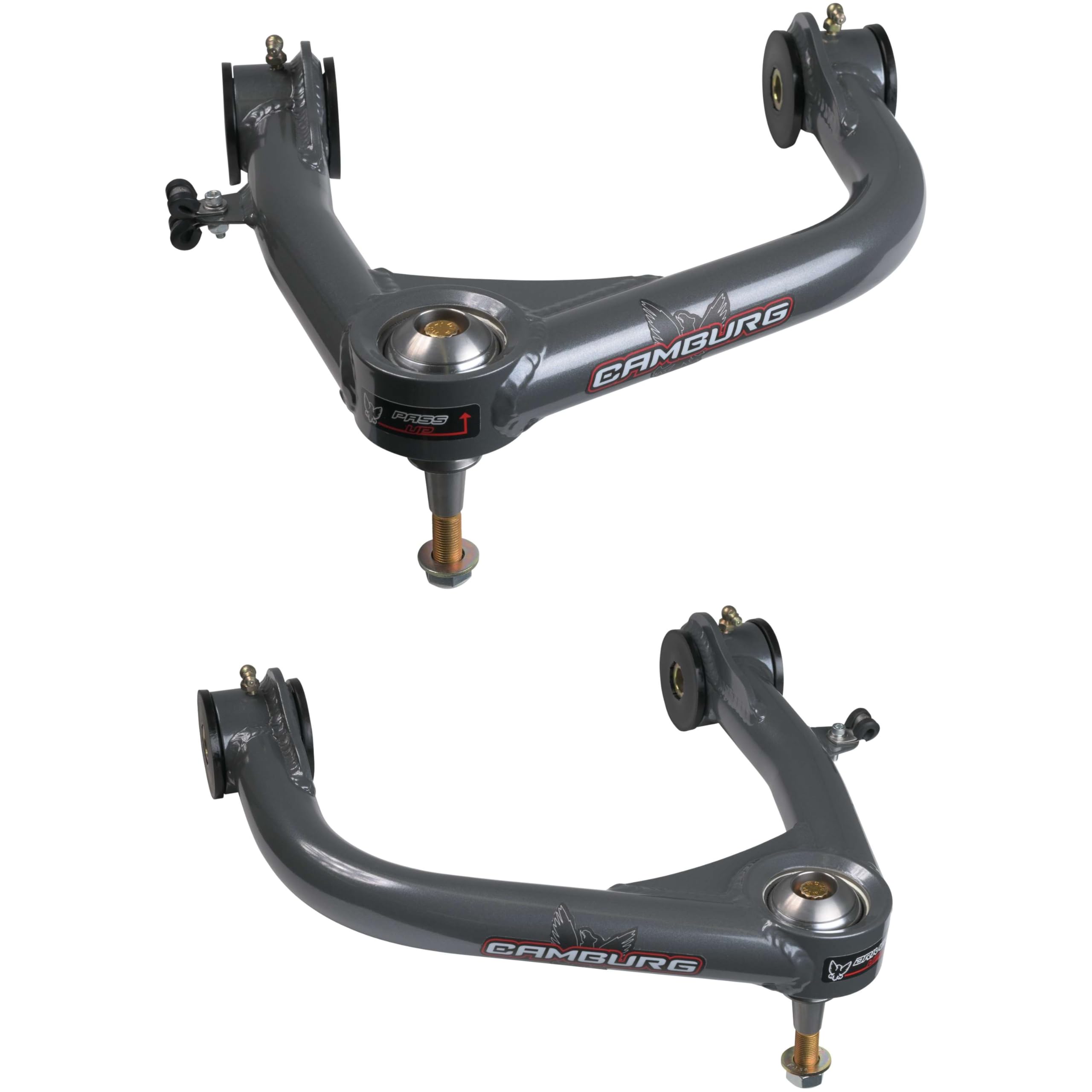 Camburg Front Suspension Upper Control Arm Kit CAM-210065: Compatible with 2019-2024 Chevrolet Silverado 1500, 2019-2024 GMC Sierra 1500