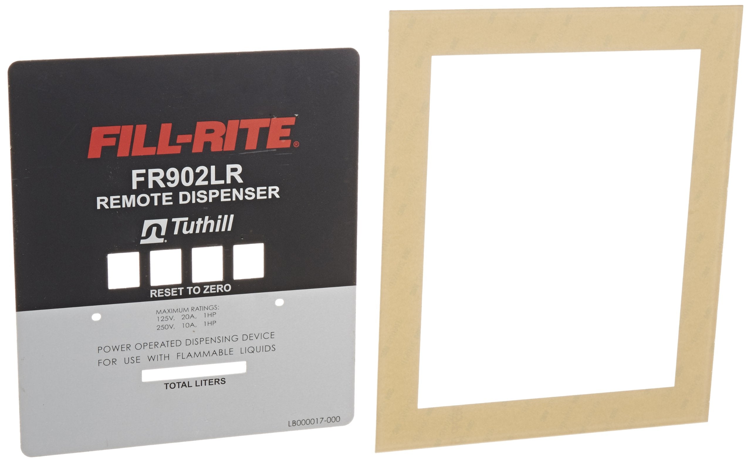 KIT902LRFP Fill-Rite Kit, FR902LR Faceplate