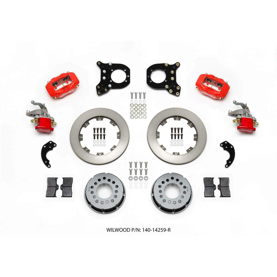 P/S FDLI Rear Kit,w/MC4 P-Brake, Red