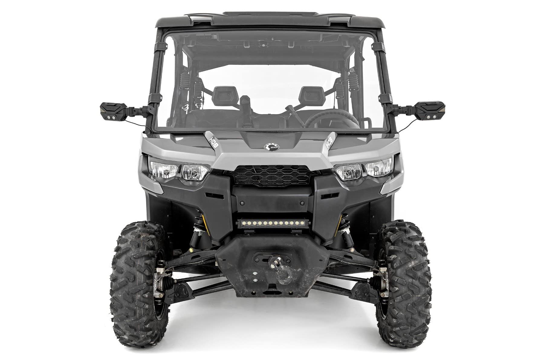 Full Front Windshield Rough Country for Can-Am Defender - 98162030