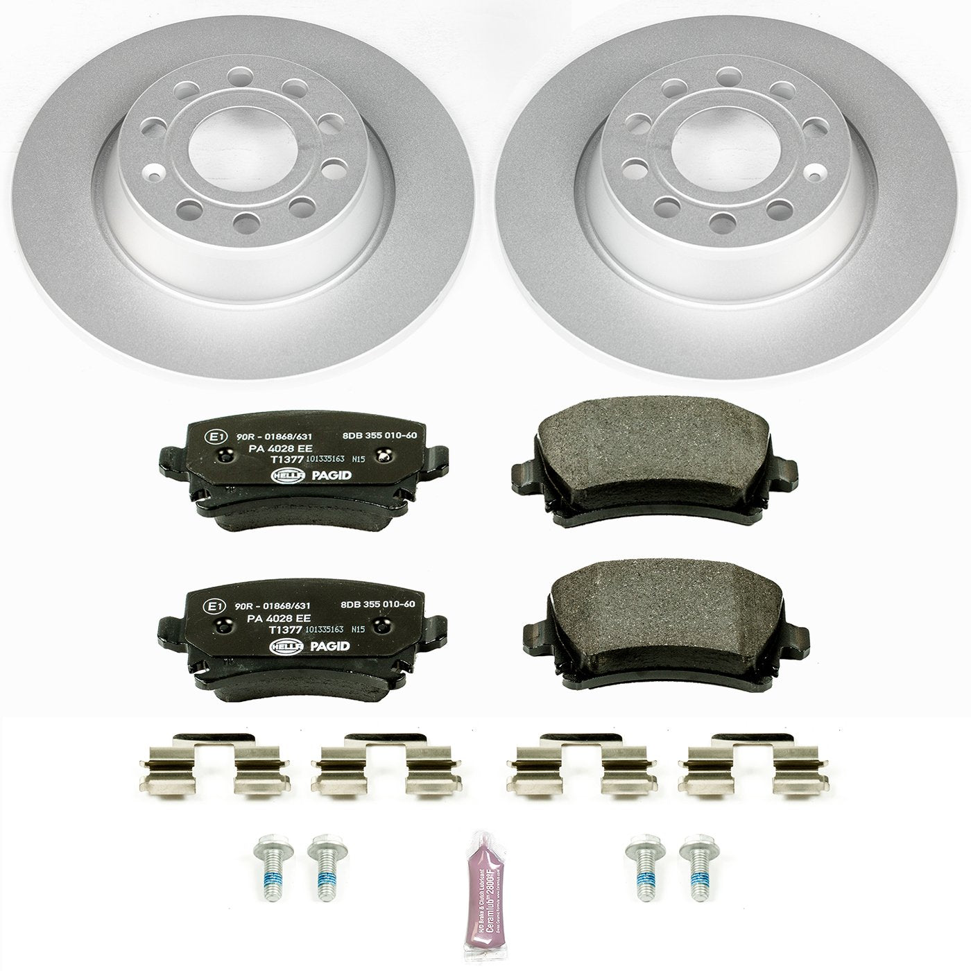 Euro-Stop Brake Kit Power Stop ESK5662 For Volkswagen Eos 2007-2009, Volkswagen Passat 2010, Volkswagen Tiguan 2011 [Model Specific]
