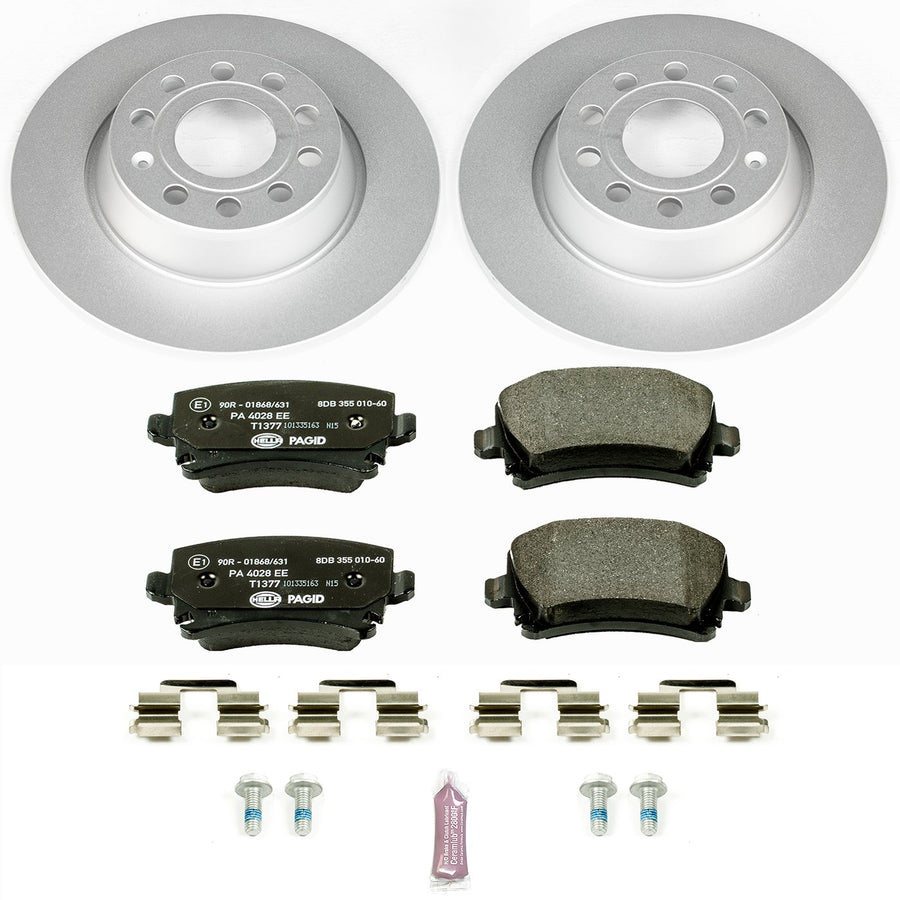Euro-Stop Brake Kit Power Stop ESK5662 For Volkswagen Eos 2007-2009, Volkswagen Passat 2010, Volkswagen Tiguan 2011 [Model Specific]
