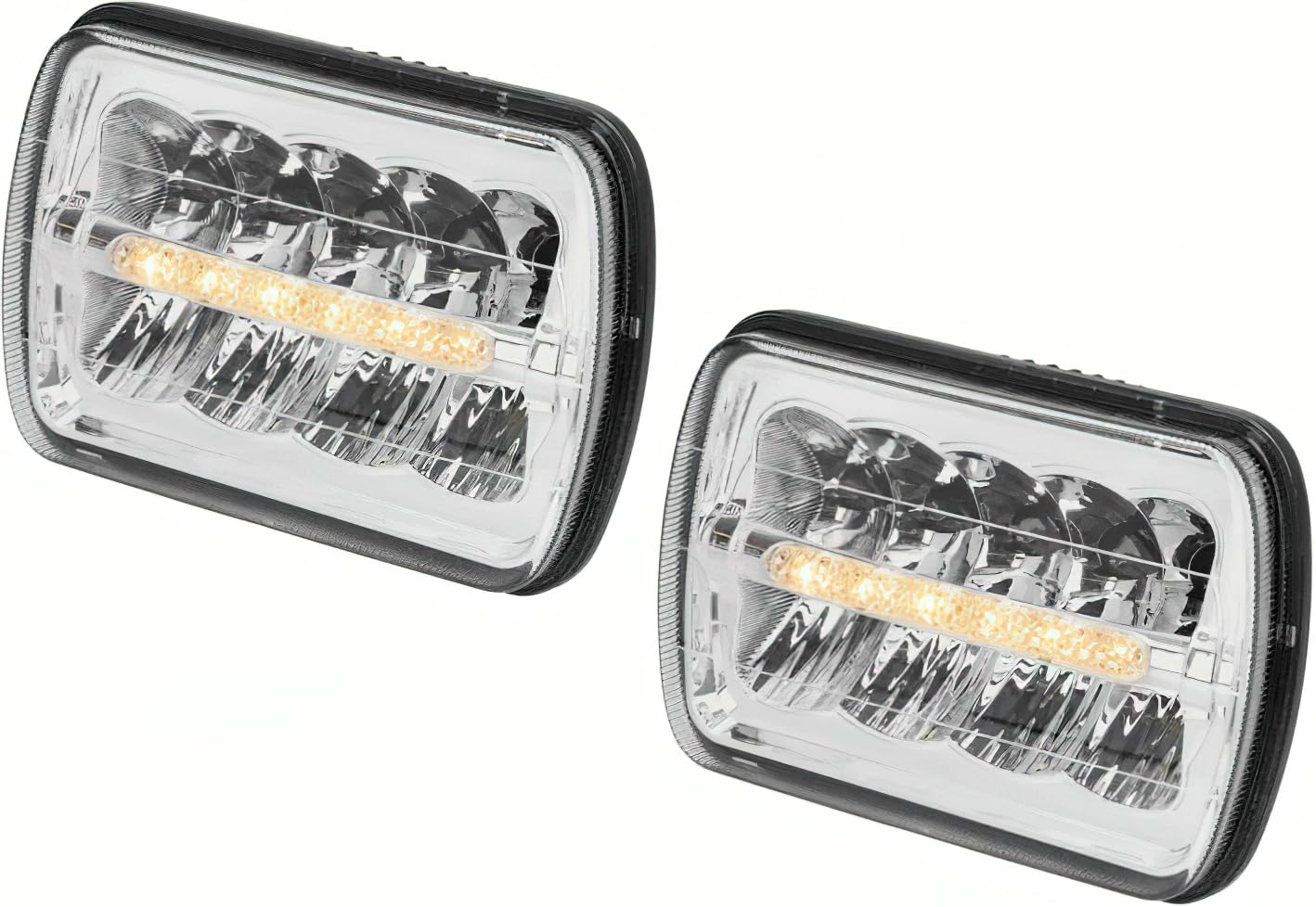 5"x7" Sealed Beam LED Headlights - Metra (MTRDL-5X7)