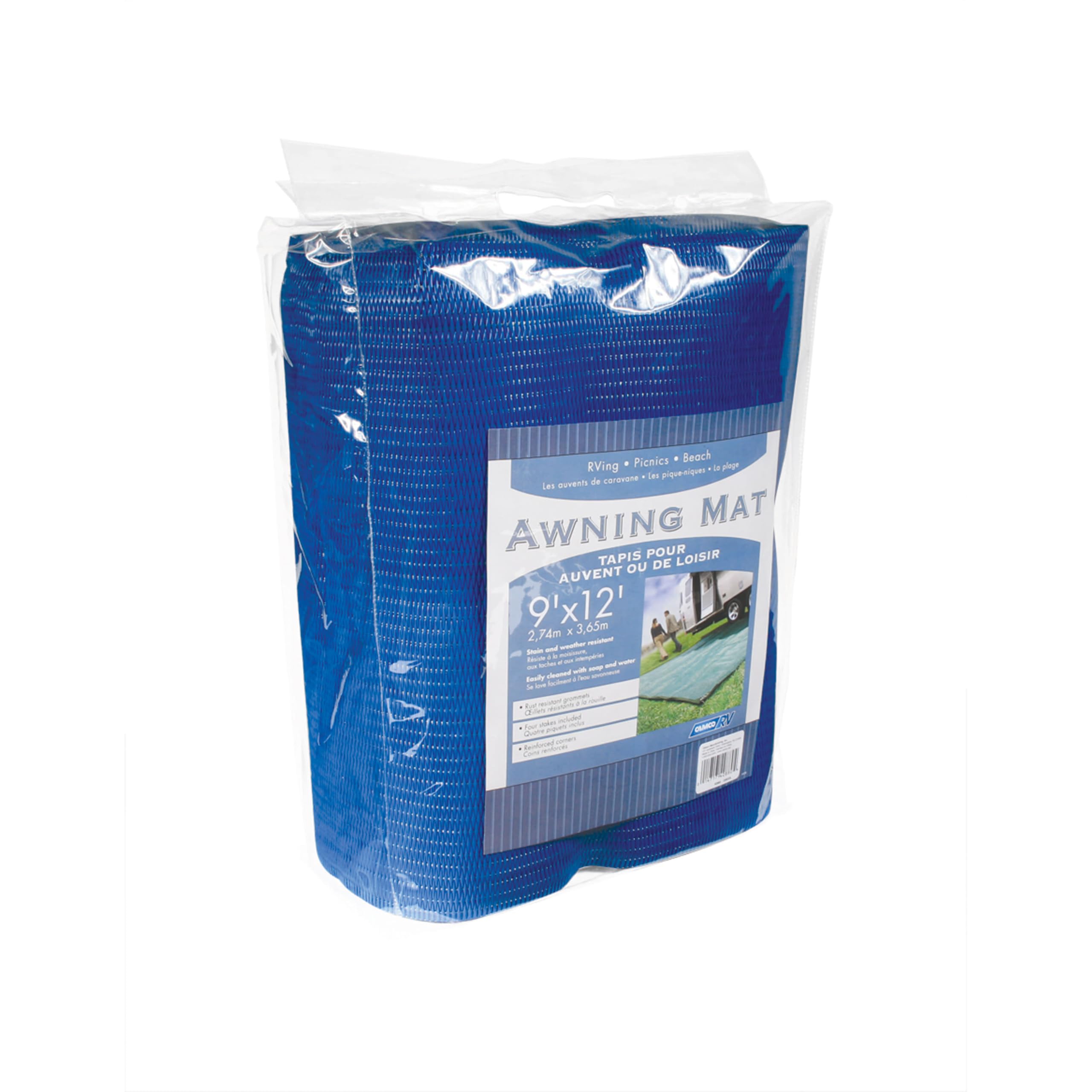 Awning Camco 42821 Mat 9 X12 Blue
