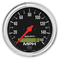 AUTO METER Traditional Chrome Electric 2489 Programmable Speedometer,3.375 in.