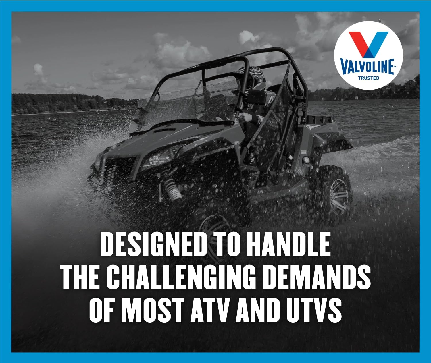 4-Stroke Valvoline ATV UTV 10W-40 Motor Oil 1 Quart