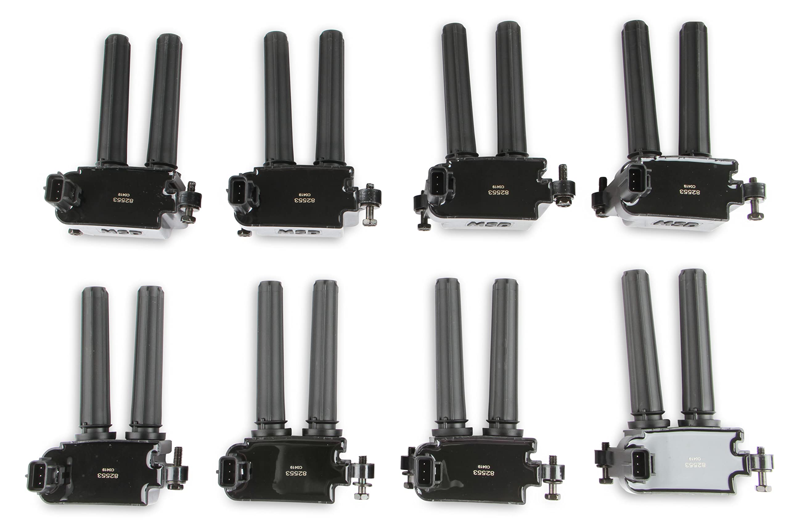 825583 MSD Ignition Coils Blaster Series 2005-2020 5.7L/6.1L/6.2L/6.4L HEMI, Black, 8-Pack