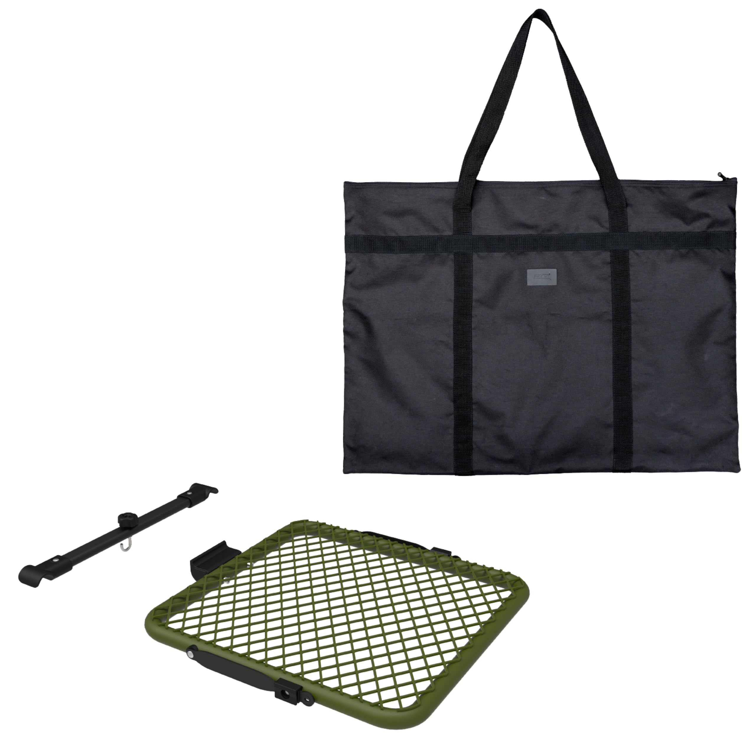 3D MAXpider Tire Step (6127A-AG) Table Extension Kit - Includes Extension Table, Trunk Connector, Carry Bag, for Additional Space, Extra Convenience, Camping - Army Green (NO TIRE Step)