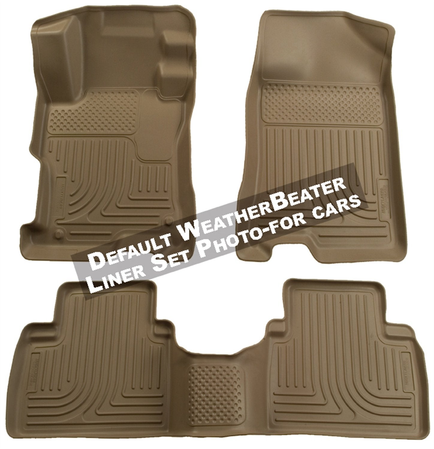 Weatherbeater Combo Front & Back Signpast 98853 Floor Liners Tan
