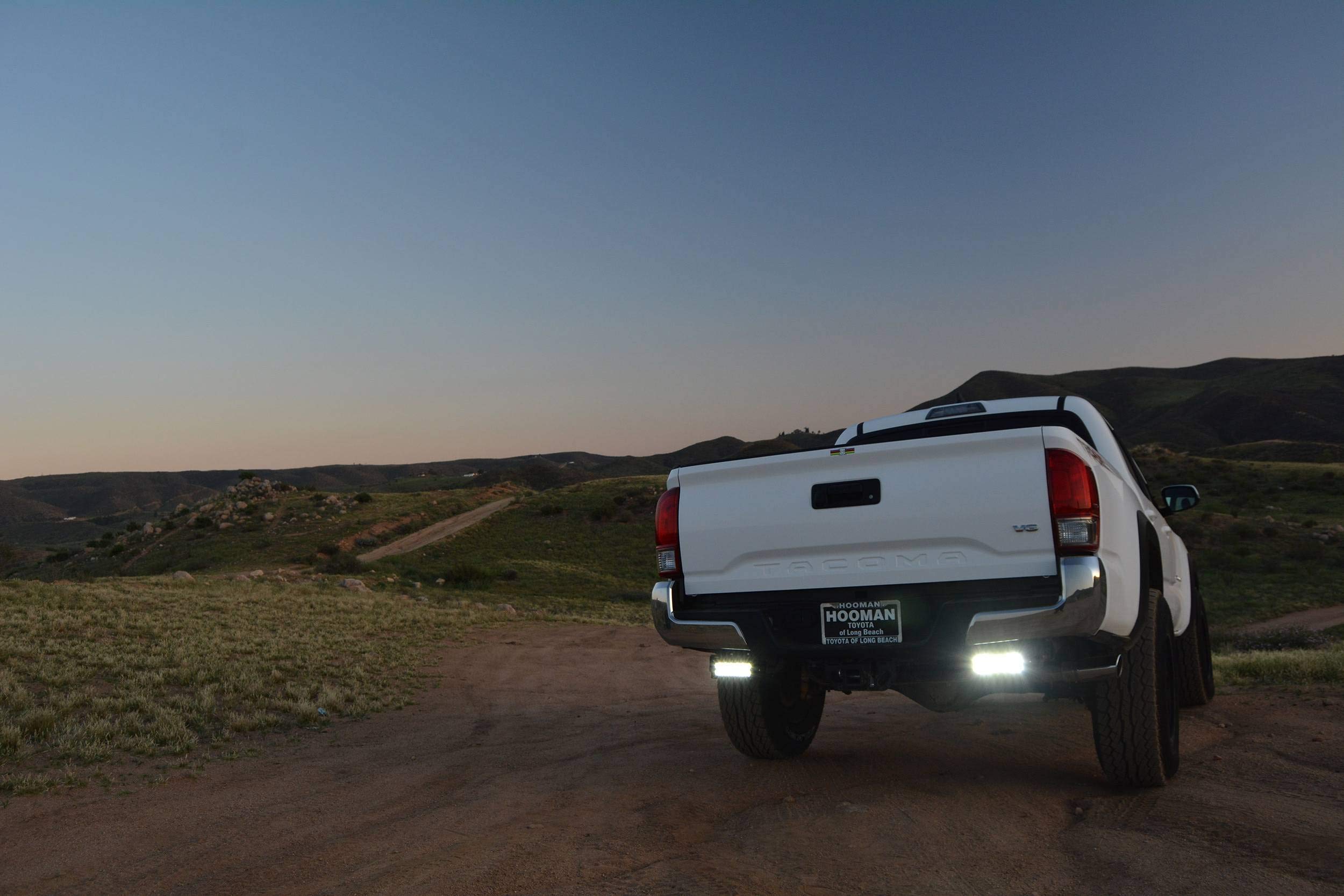 ZROADZ LED Mounting Bracket Front Roof - Compatible w/ 2005-2022 Toyota Tacoma - to Mount (1) 40 Inch ZROADZ or similar style Curved Light Bar (Not Included) - PN #Z339401