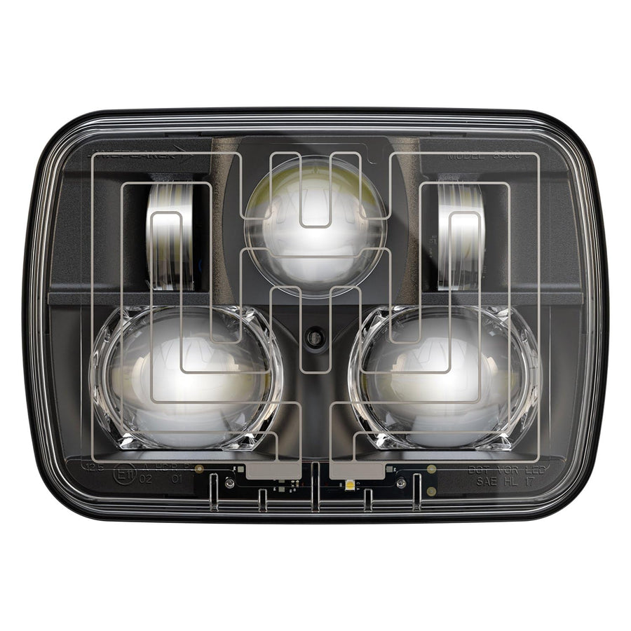 SPEAKER J.W. 8910-Ev2 12/24V Dot/Ece Rht HTD Black