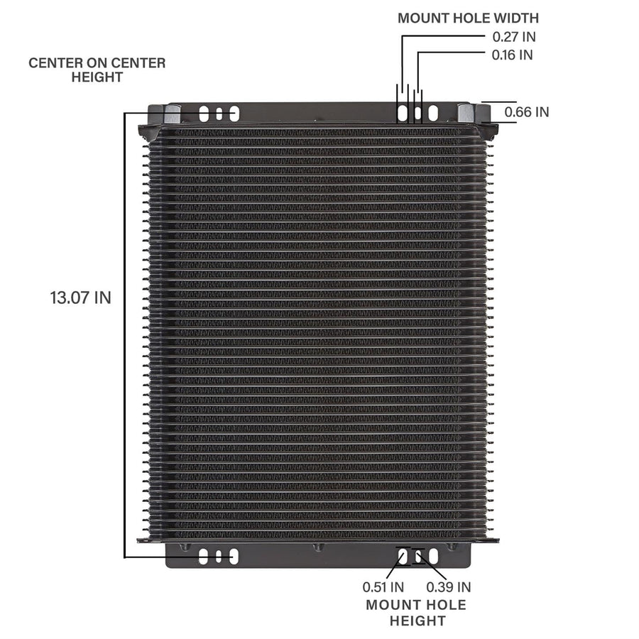 Oil Cooler Proform - 40 Row Universal 69570-40