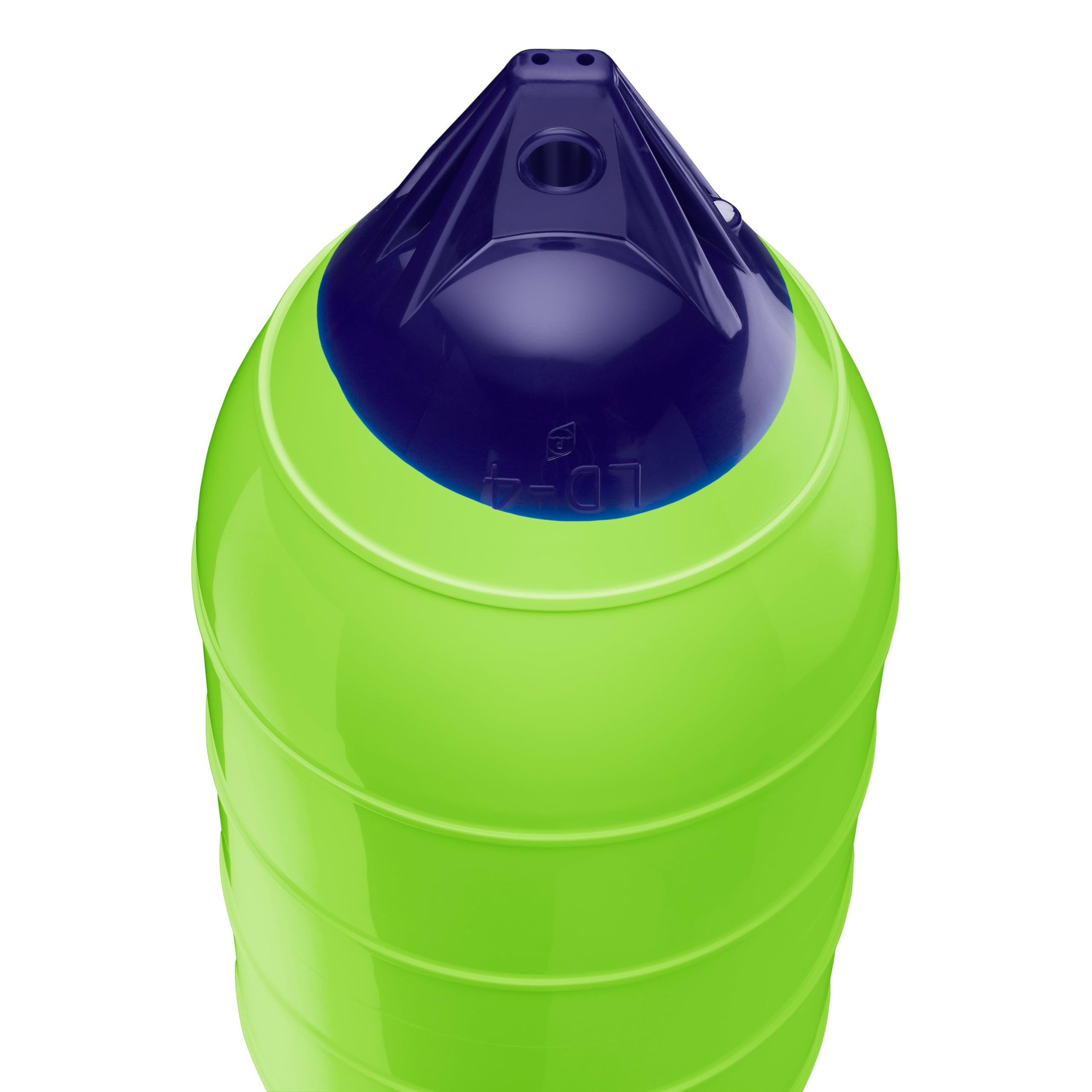 Polyform Low Drag Buoy LD-4 Standard Blue Ropehold - Lime Series