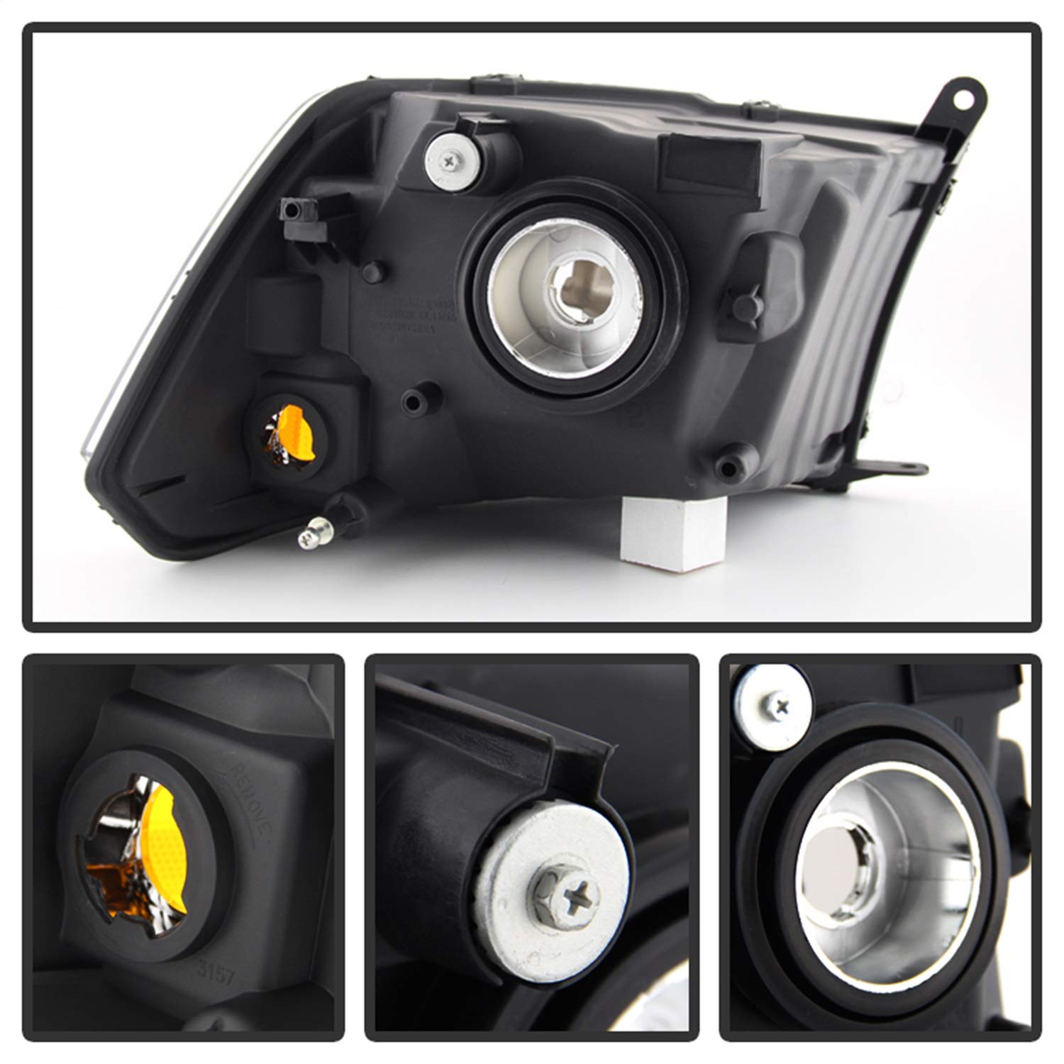 Dodge Ram Xtune HD-JH-DR09-AM-C Headlight