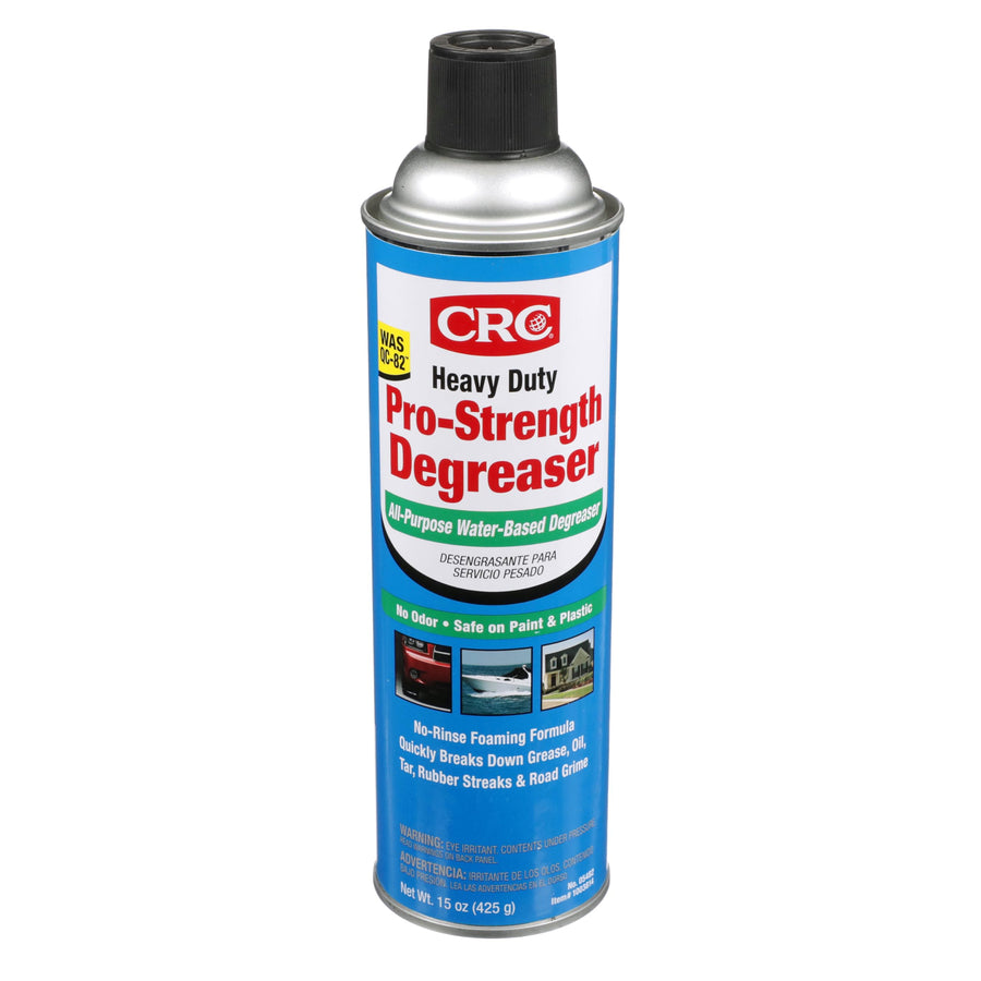 CRC 05482 Pro-Strength Heavy Duty Degreaser, All-Purpose Water-Based Degreaser, Odorless, Safe on Paint and Plastic, 15oz, [1 Pack]