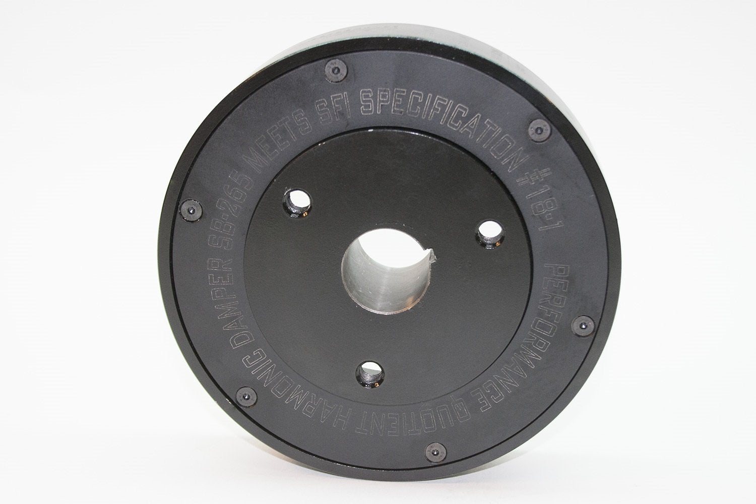 PRW Industries PQx 2426540 SFI-Rated Racing Steel Damper SFI Spec 18.1 Steel/Elastomer Neutral Balance 6.75 in. OD Black