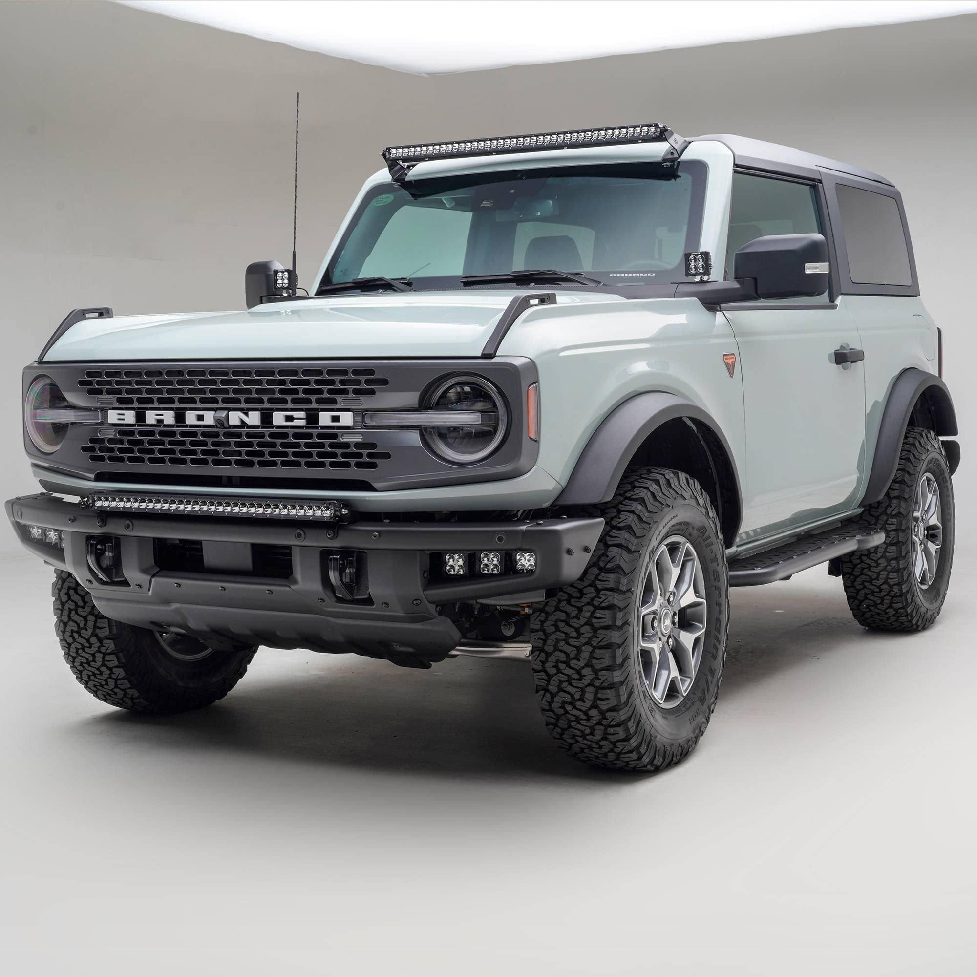 ZROADZ Front Roof LED Kit Z335401-KIT 2021-2022 Ford Bronco Black