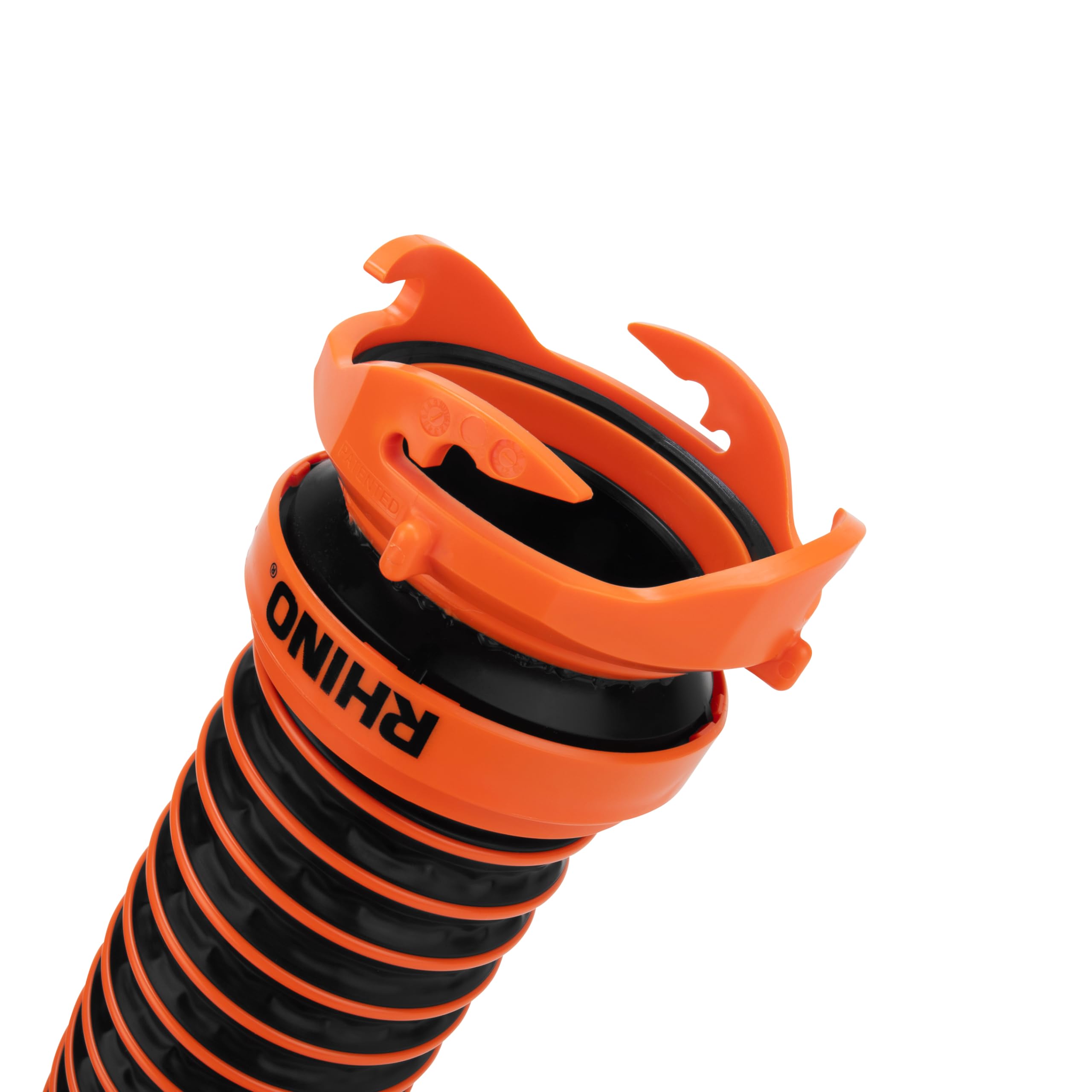 RhinoEXTREME Camco 2' RV Sewer Compartment Hose - Flexible Design for Tight Spaces - Compact to Store - Crush Resistant (39855)