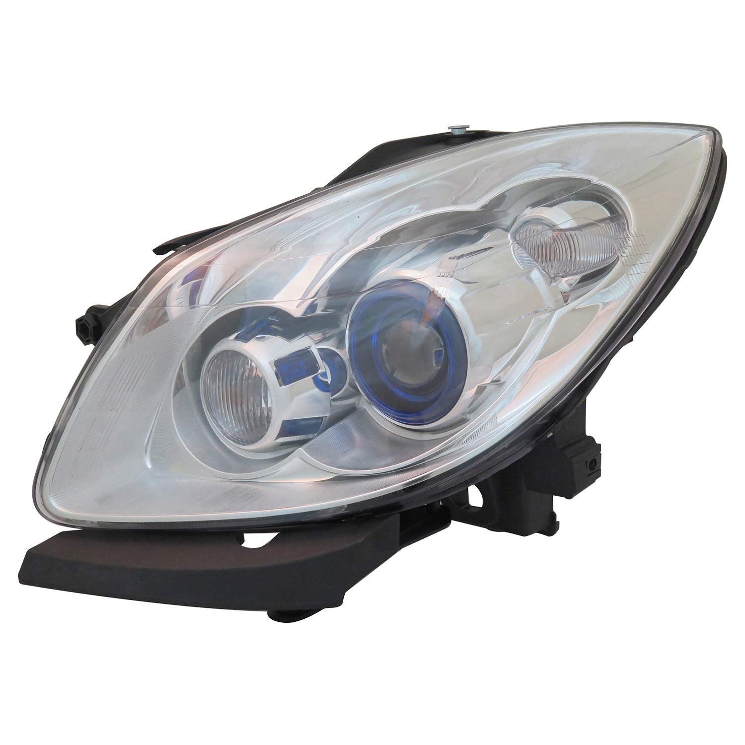Left TYC Headlight Assembly Compatible with 2008-2012 Buick Enclave