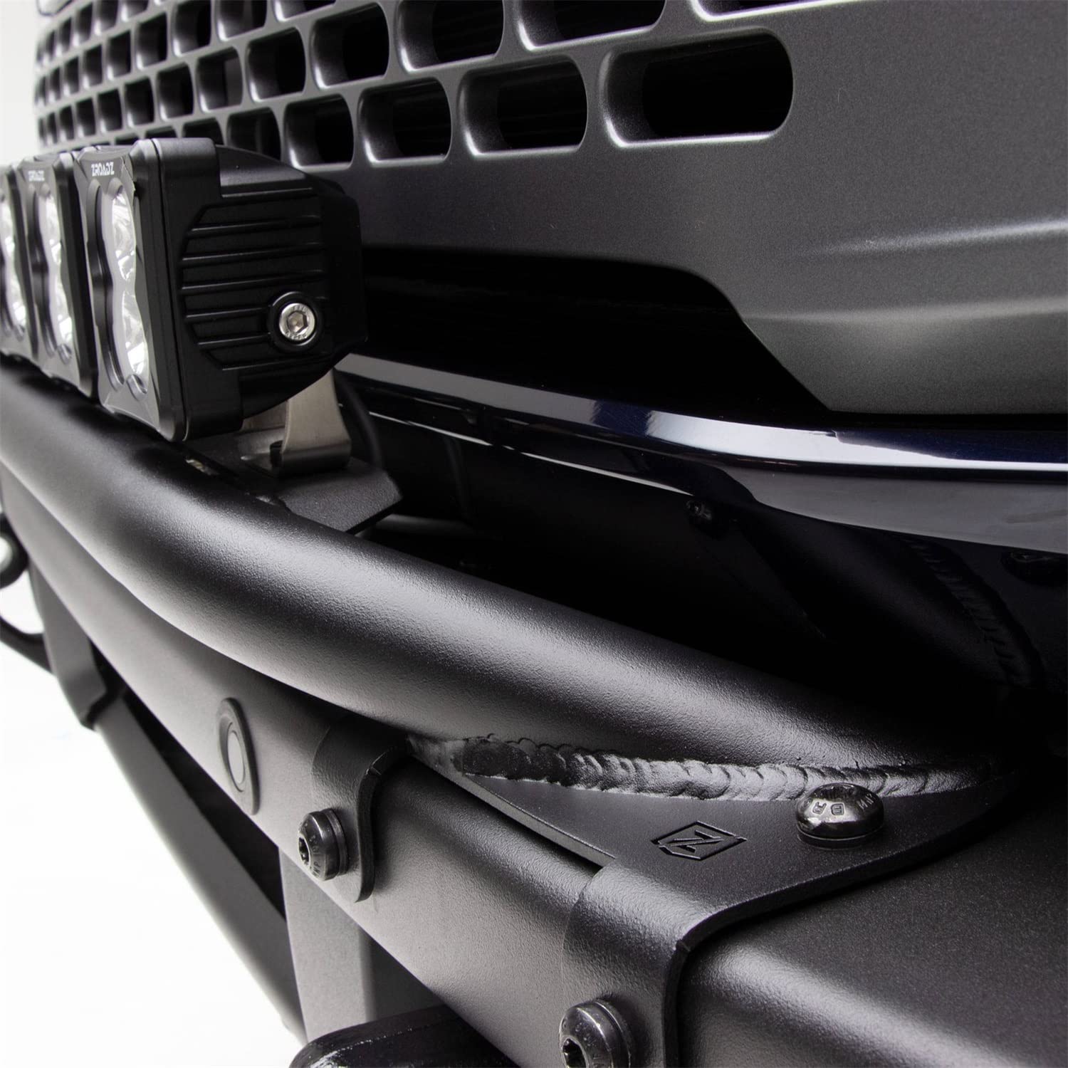 Front Bumper ZROADZ Top LED Bracket ONLY for a 2021-2022 Ford Bronco, Used to mount (6) 3 inch LED Light Pods - Part # Z325431