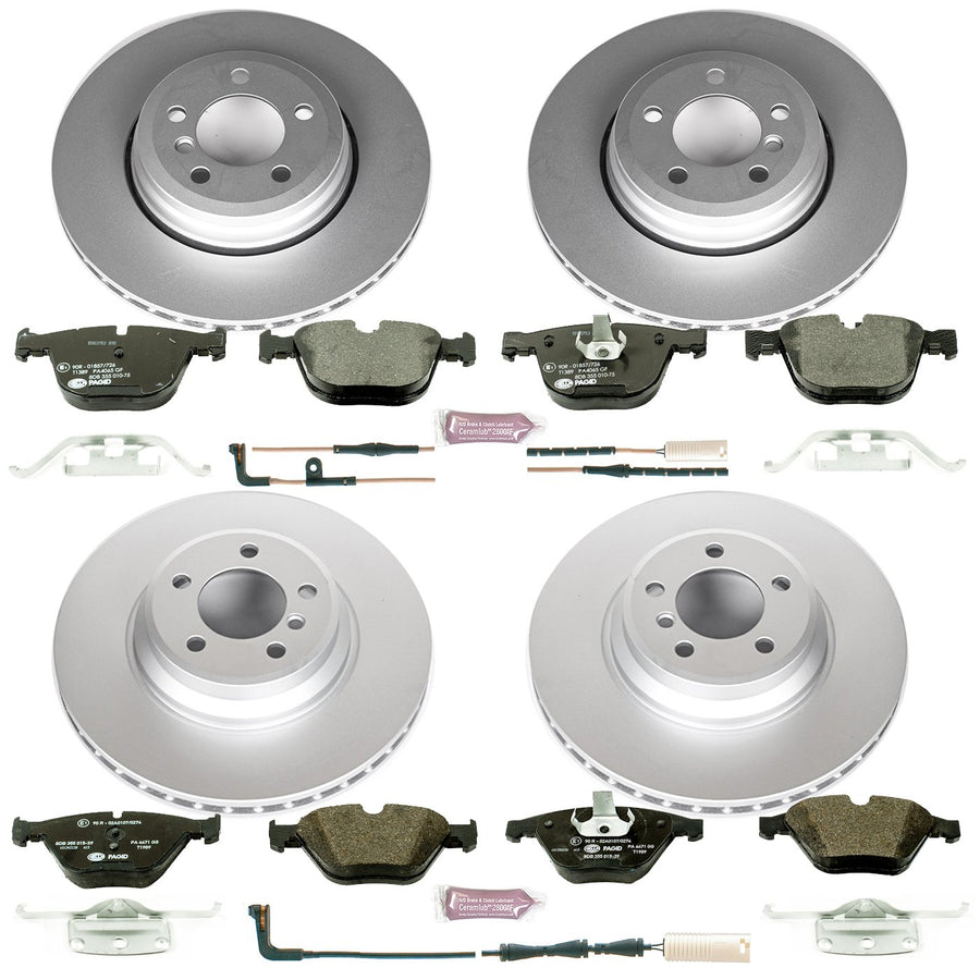 Euro-Stop Brake Kit Power Stop ESK2056 For BMW 745Li 2002-2005, BMW 745i 2002-2005, BMW 760Li 2003-2005, BMW 760i 2004-2005 [Model Specific]