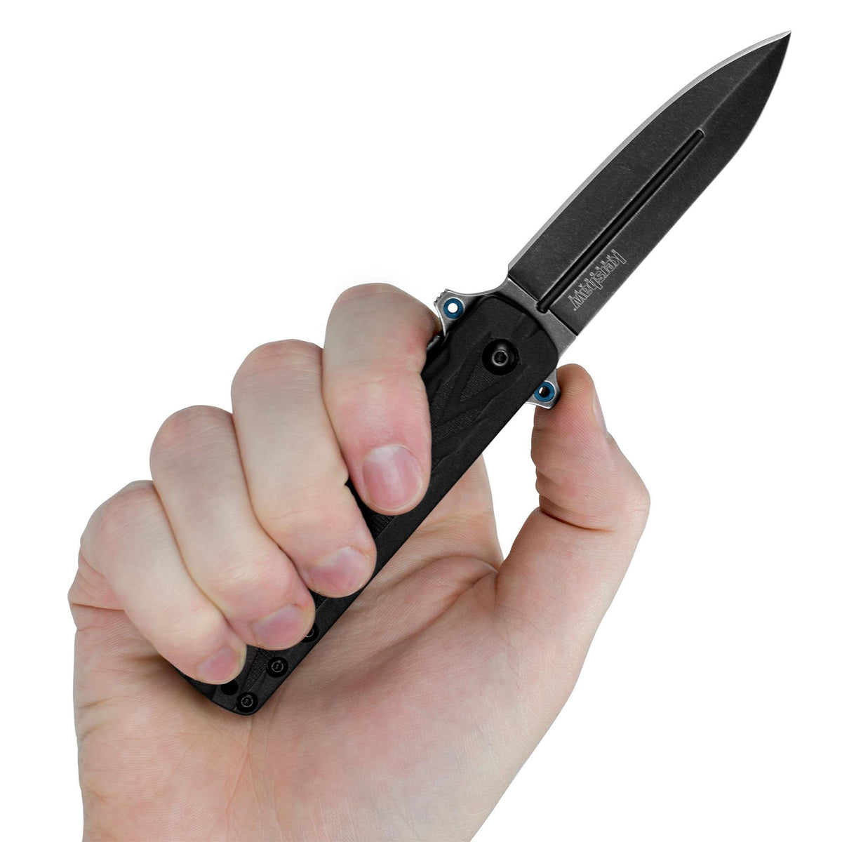 Barstow Kershaw Assisted Opening Knife Black GFN (3" BlackWash) 3960