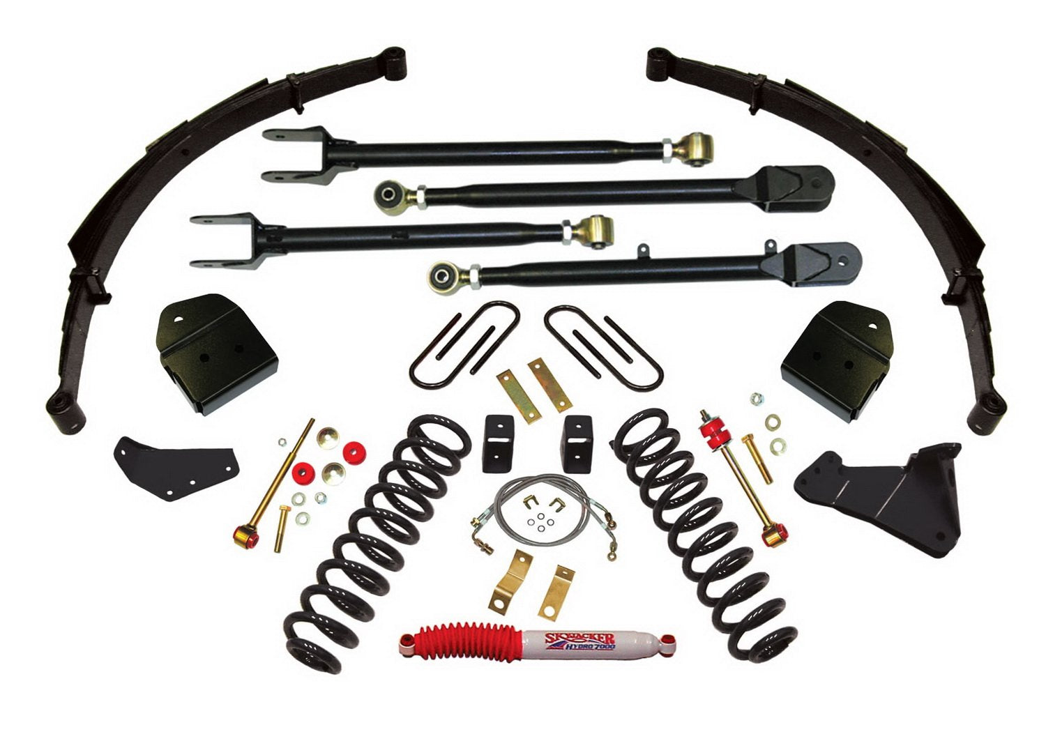 Skyjacker Suspension Lift Kit F5852KS-H w/Shock 8 in. Lift Suspension Lift Kit w/Shock