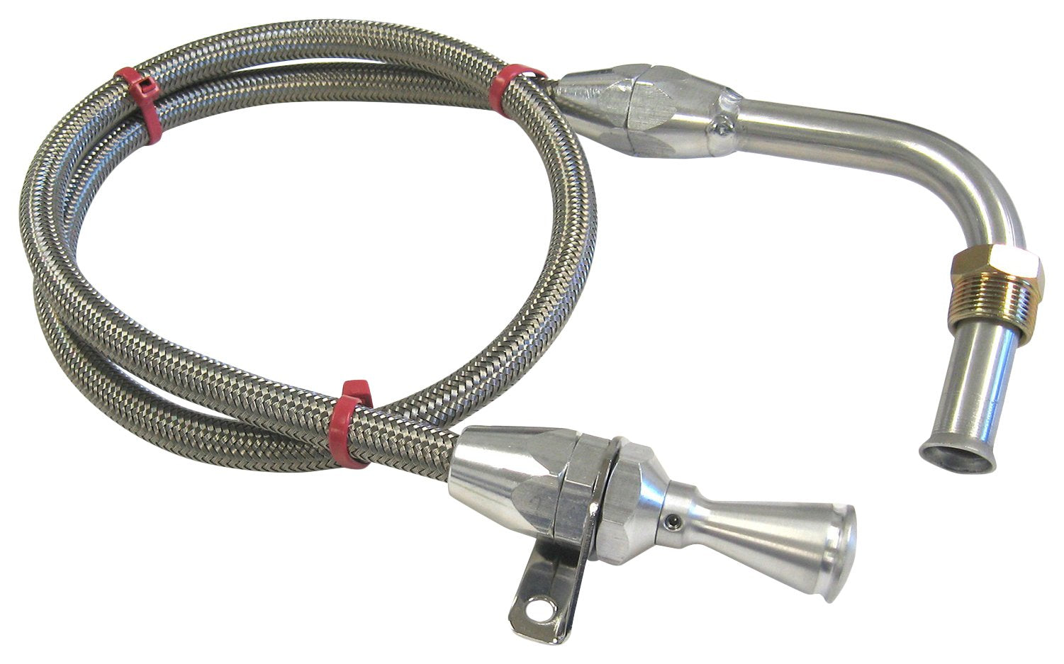 Lokar 36" Hi-Tech Pan Firewall Mount Transmission Dipstick for Ford C-4 Transmission TD-30C4FMPAN