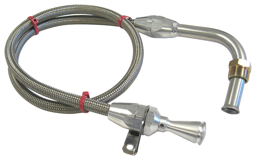 Lokar 36" Hi-Tech Pan Firewall Mount Transmission Dipstick for Ford C-4 Transmission TD-30C4FMPAN