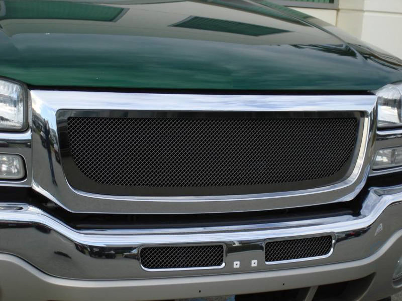 Upper Class T-Rex 51200 Black Powdercoat Steel Mesh Grille