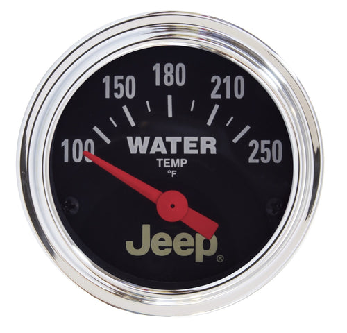 Jeep Auto Meter 880241 Electric Water Temperature Gauge, 2 1/16"